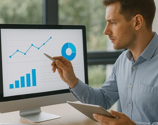 Chez Web Sahel, le lancement de votre site ne marque pas la fin du projet, mais le début d’une collaboration durable. Nous assurons une mise en ligne fluide et sans stress, puis nous mettons à votre disposition des tableaux de bord simples et transparents pour suivre vos performances. Analyse du trafic, suivi SEO, taux de conversion : chaque donnée est analysée pour vous permettre d’ajuster votre stratégie en temps réel. Grâce à ce suivi constant, vous gardez le contrôle et optimisez en continu vos résultats.